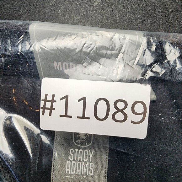 Stacy Adams Shirt Mens 19 Black Long Sleeve Modern Fit Button Up *NWT* - Picture 14 of 14